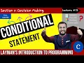 7 5 Conditional Operator ternary operator in C Complete C programming course Sunil Dhimal