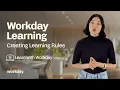 How to Create Learning Rules Workday Learning