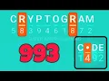 CRYPTOGRAM 993