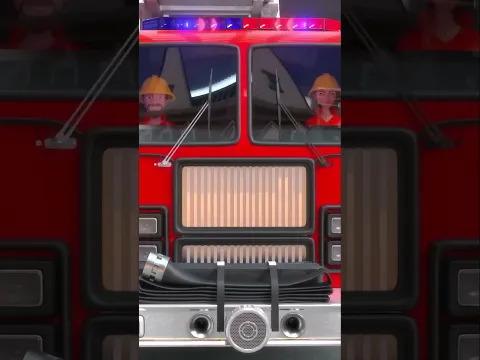 🚒🔥 Olha o carro dos bombeiros! Você sabe o que ele faz? #musicainfantil #criancas
