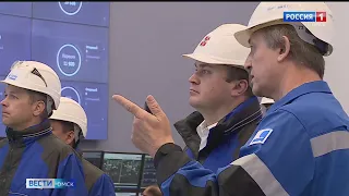 Врио губернатора Омской области высоко оценил модернизацию Омского НПЗ «Газпром нефти»