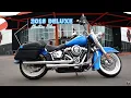 CUSTOM PRE-OWNED 2018 DELUXE IN ELECTRIC BLUE AT AMERICAN EAGLE HARLEY-DAVIDSON