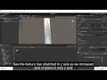 Solved Texture stretching issue in unity easy tutorial