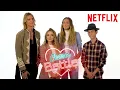Tall Girl Cast Charm Battle ft Ava Griffin Sabrina and Luke Netflix