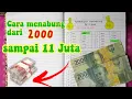 Download Lagu Tantangan menabung 11 juta Mulai dari nominal 2000 || Tips menabung #savingchallenge ||Oyohca97