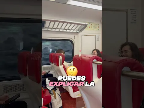 Nadie en el tren podía explicar esto… ¿y tú? 🤔