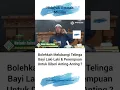 Download Lagu Bolehkah Melubangi Telinga Bayi Untuk Diberi Anting - Ust. Zainal Abidin #shorts