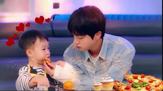 jin date with cute boy part 1 run jin ep 13 hindi dub cutelife bts