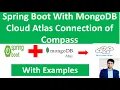 Spring Boot With MongoDB Cloud Atlas connection MongoDB Compass