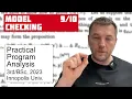 PPA Model Checking program analysis crash course