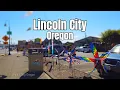 Lincoln City Walking Tour Chinook Winds Casino Resort Oregon 4k Travel Coastal City