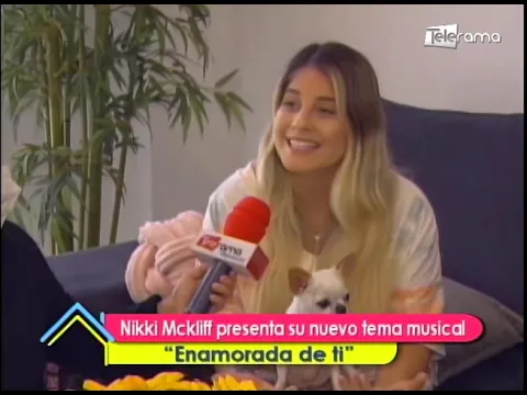 Nikki Mckliff presenta su nuevo tema musical Enamorada de ti