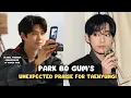 Lagu Park Bo Gum Speaks Up! Huge Praise for Taehyung in Paradise City!