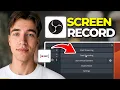 How To Use OBS Studio To Record Screen Tutorial 2026