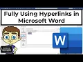 How to Insert Hyperlinks into Microsoft Word