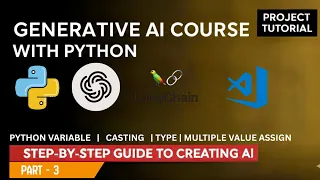 Python Variables Full Tutorial Data Types Type Casting Generative AI Part-3