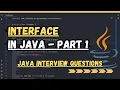 Interfaces in Java Java Interview Questions Part 1