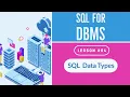 SQL bangla Tutorial - SQL Data Types
