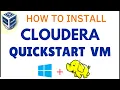 how to install cloudera quickstart vm on oracle virtualbox how to install cloudera on windows 11