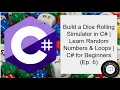 Build a Dice Rolling Simulator in C Learn Random Numbers Loops C for Beginners Ep 6