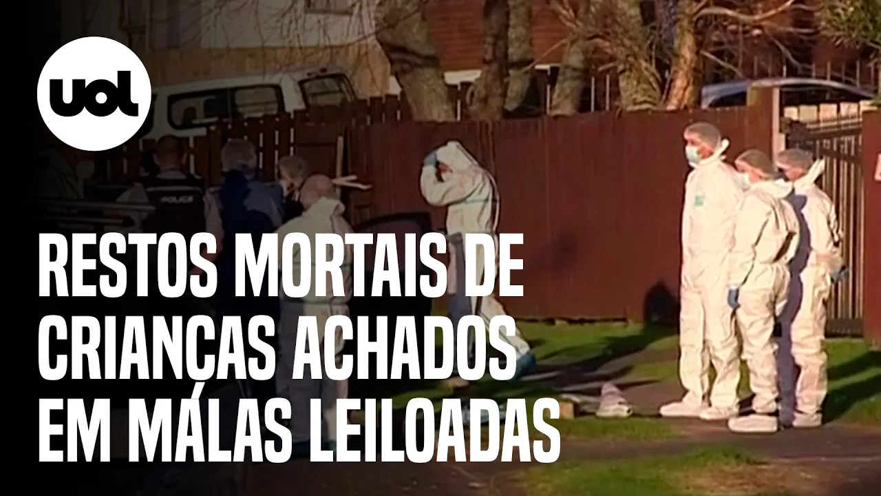 Restos mortais de crianças são encontrados em malas leiloadas na Nova Zelândia