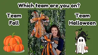 How to make 2 bows using the Em s Bow and Go maker Vote in the comments Team Fall or Halloween