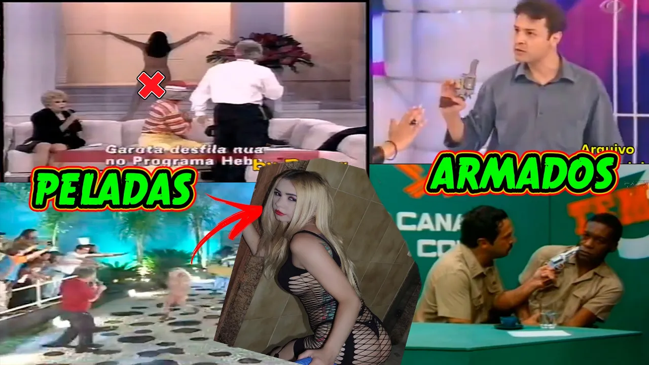 MAIS DOIDAS INVASOES DE PROGRAMAS DE TV AO VIVO !
