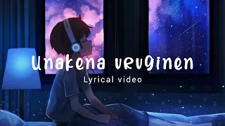 unakena uruginen nee illai endral lyrical video tamil song