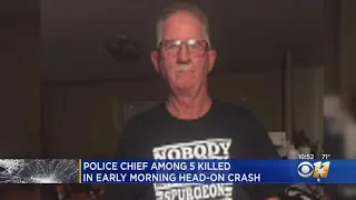 North Texas Police Chief Killed In Head-On Crash In Ellis County