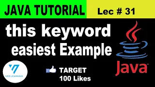 31 this keyword in java java tutorial for beginners in urdu