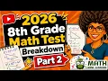 2026 8th Grade NYS Math Test Breakdown Part 2 Released Questions Answers and Test Prep
