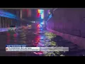 The city of Lufkin experiences flooding roadways