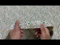 Linen Look Fabric Trailing Flowers Digital Print Polycotton Pound Fabrics