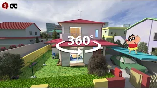 vr 360 shin chan house vr 8k video quality 