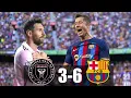 Download Lagu Inter Miami vs Barcelona 3-6 - Messi vs Lewandowski - Goals \u0026 Highlights