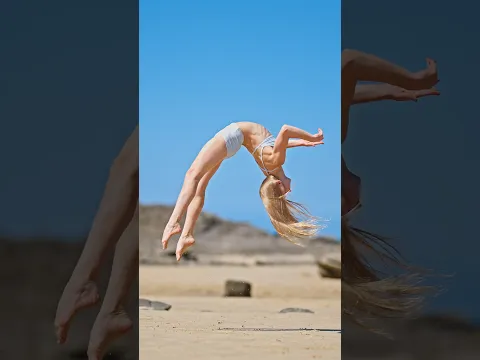 Crazy tumbling with Sophia
