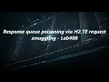 Response queue poisoning via H2 TE request smuggling - Lab