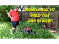 Honda HRX 217 Self-Propelled Gas Lawn Mower - Field Test Review