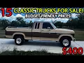 Hurry 15 Classic Trucks on Craigslist for Under 10 000