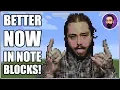 Post Malone - Better Now Minecraft Note Block Song