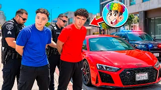 ¡DONATO ME ENSEÑA TODA SU COLECCION MILLONARIA DE AUTOS PERO TERMINA MAL! 😨 * POLICIA *