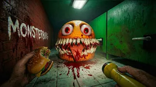 Investigating an Abandoned Restaurant Where Food Turns Into Monsters! 😭😱 | MonsterBurg