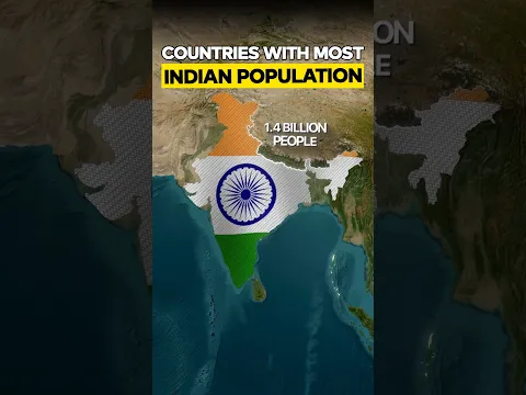 Top 10 Countries with most Indian population