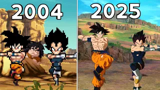 evolution of gogeta fusion 2004 2025 