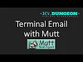 Email in Terminal with Mutt