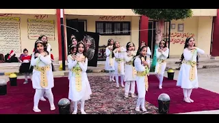 استعراض فرعونى واغنيه  خدوا بالكم دى مصر نانسي عجرم دندنها