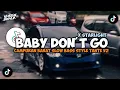 Lagu DJ BABY DON'T GO X STARLIGHT X MELODY SLOW BASS CAMPURAN BARAT STYLE TANTE V2 | KHARIS SOPAN