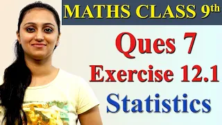 Q 7, Ex 12.1, Chapter 12 - Statistics, Maths Class 9th, NCERT