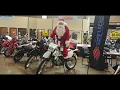 Less than one week away and Santa can t wait to ride on his Suzuki DRZ400