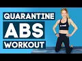 Quarantine Abs Workout - No Equipment c